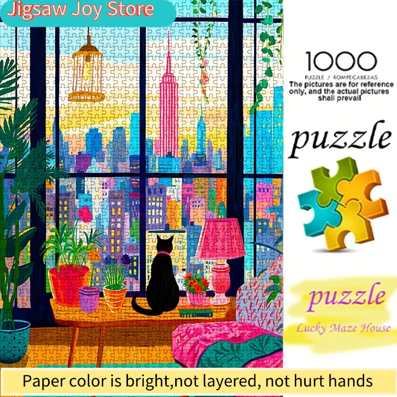 DIY Paper Puzzle, New York Cit - Plant Parental ulasan dan harga