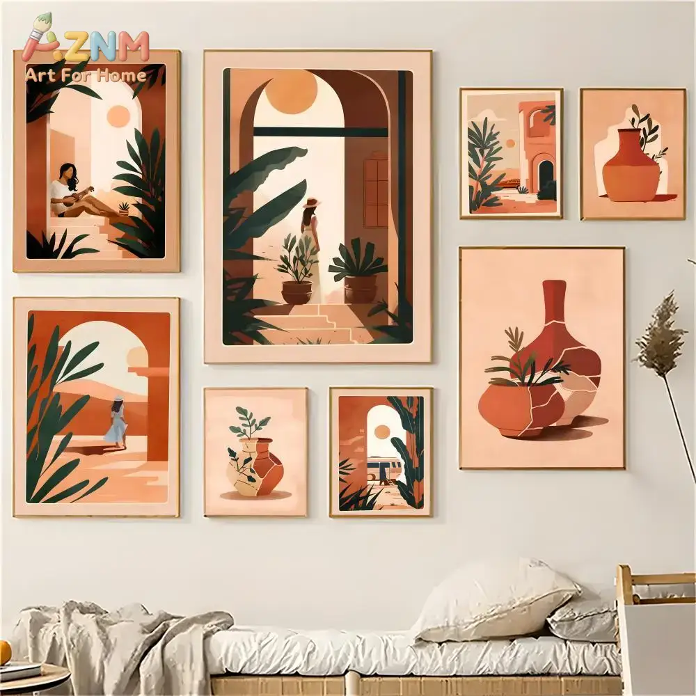 AZNM Terracotta Boho Mediterra - Plant Parenting ulasan dan harga