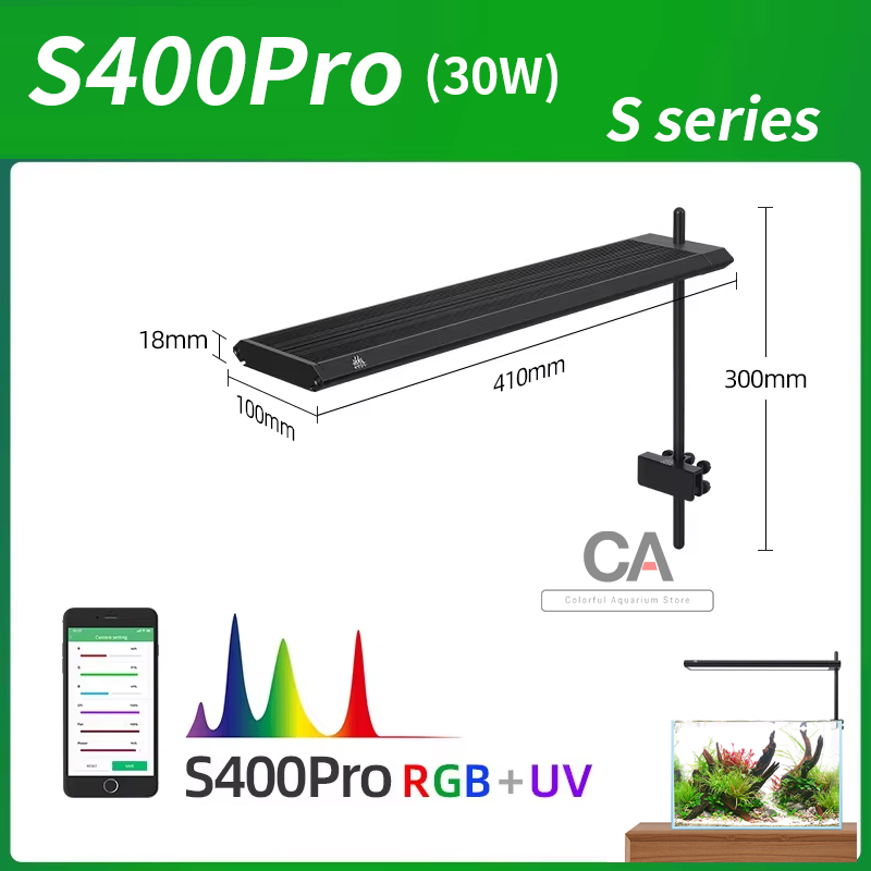 WEEK AQUA S Series RGB+UV Full - Plant Parent App ulasan dan harga