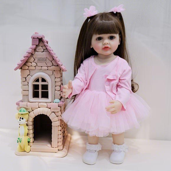 Lifelike Betty Reborn Baby 55C - Philodendron Pink Princess ulasan dan harga