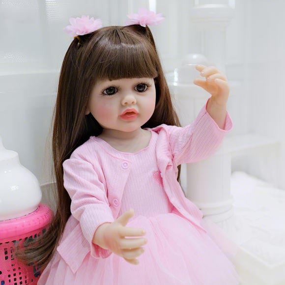 Lifelike Betty Reborn Baby 55C - Philodendron Pink Princess ulasan dan harga