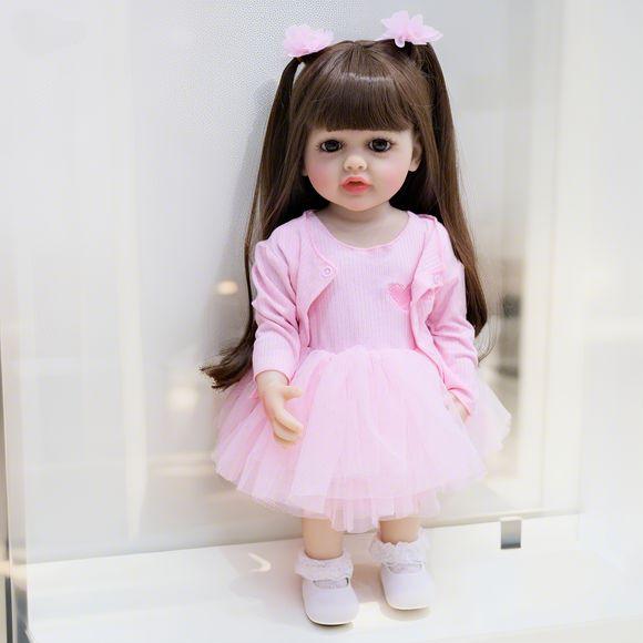 Lifelike Betty Reborn Baby 55C - Philodendron Pink Princess ulasan dan harga