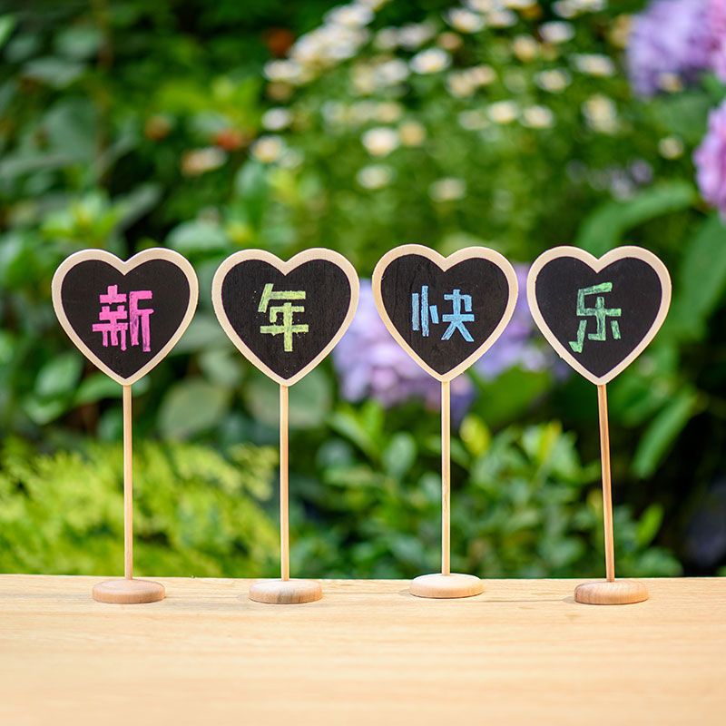 5PCS Mini Wooden Blackboard Va - Succulent Arrangement Mini ulasan dan harga
