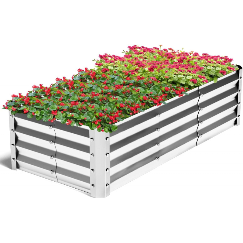 Large Bottomless Galvanized Ga - Plant Parenting ulasan dan harga