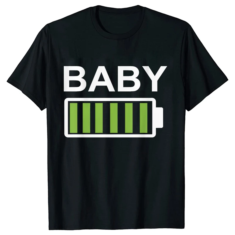 Battery Print T-Shirt Daddy Mo - Plant Parent T Shirt ulasan dan harga