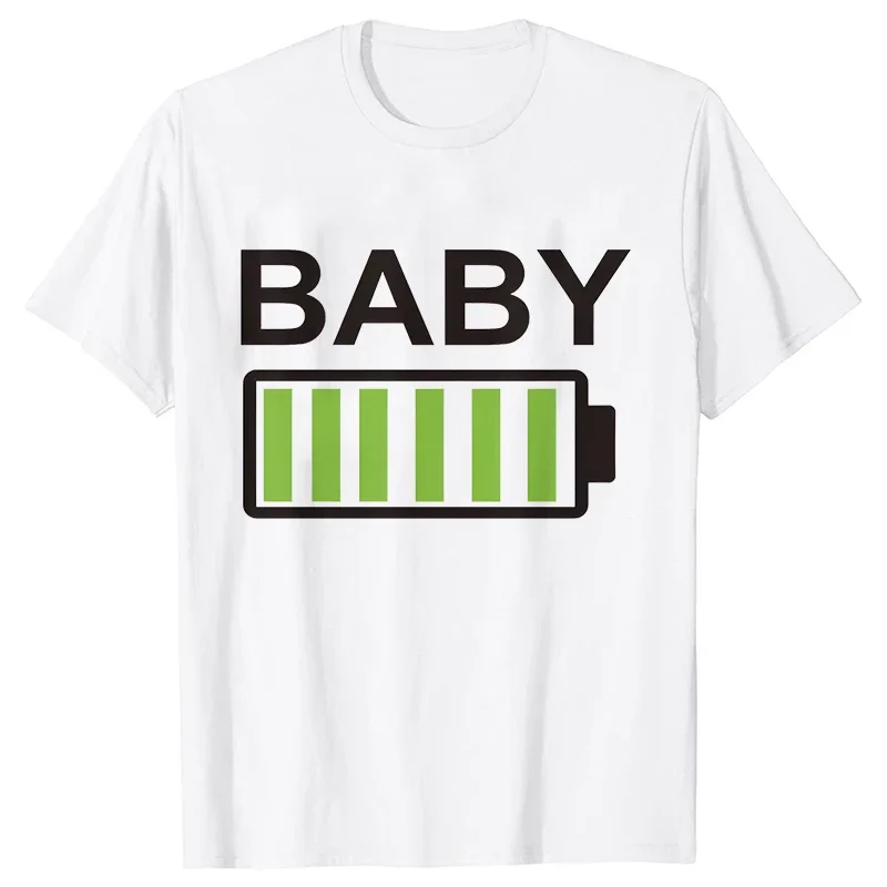 Battery Print T-Shirt Daddy Mo - Plant Parent T Shirt ulasan dan harga
