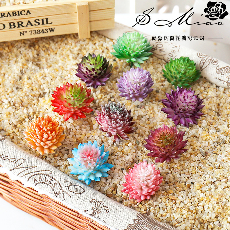 Wusmart Ji Wa Lian Artificial  - Succulent Arrangement Mini ulasan dan harga