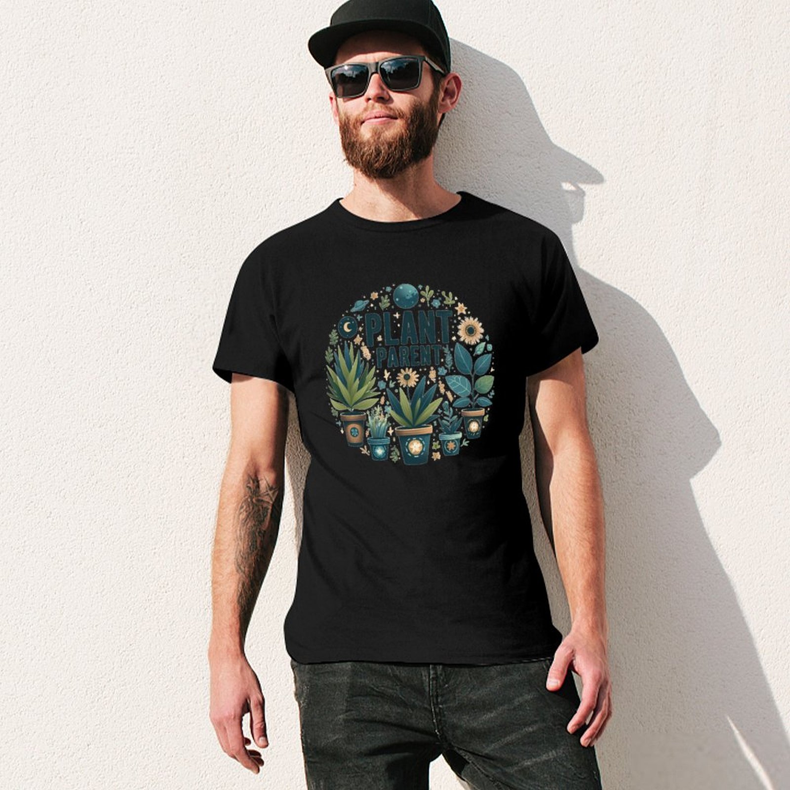 Plant parent T-Shirt Art Patte - Plant Parent T Shirt ulasan dan harga