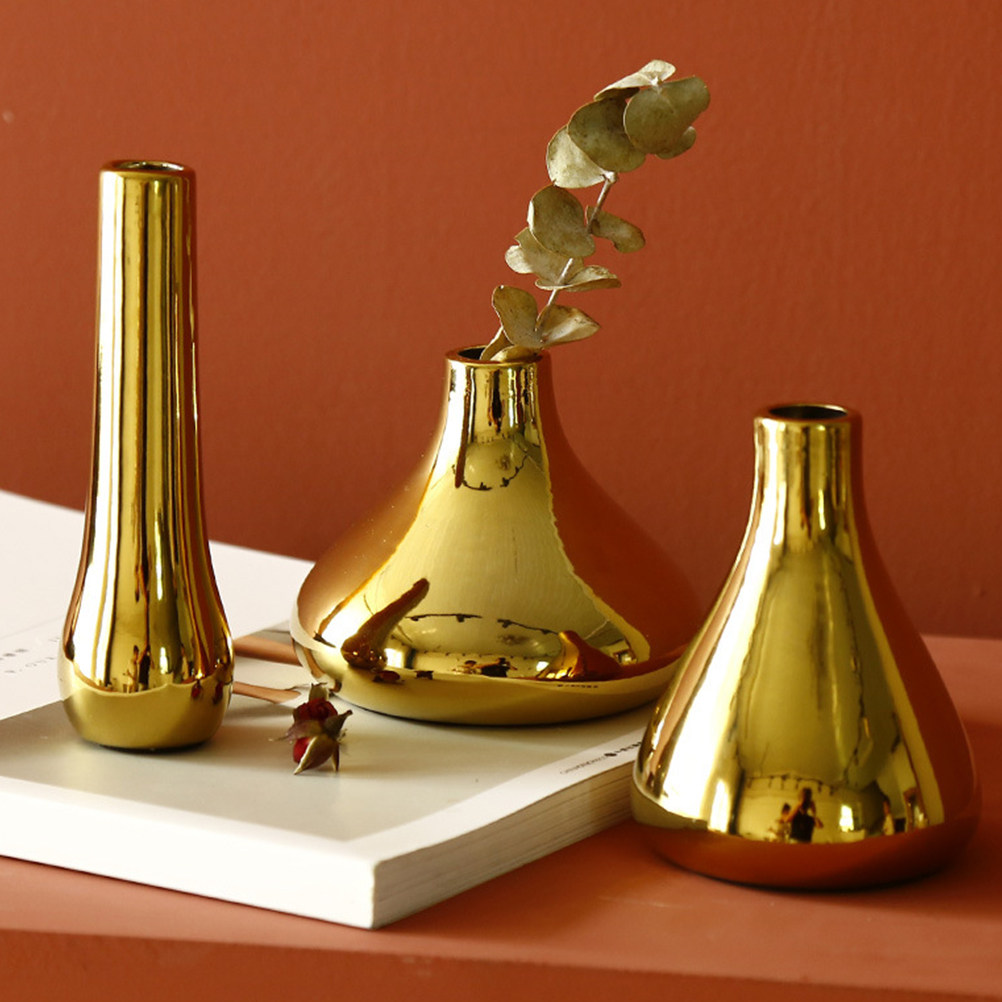 Ceramic Small Vase Stylish Flo - Succulent Arrangement Mini ulasan dan harga