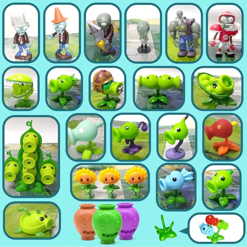 Original Plants V.S. Zombies 6 - Plant Parent Gift Set ulasan dan harga